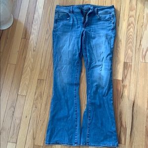 American Eagle 360° Super stretch kick boot sz 12